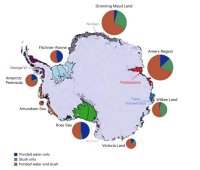 Antarctic melt including slush 2013-2021